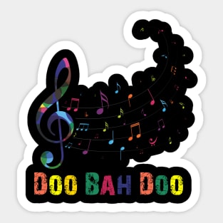 Doo Bah Doo Sticker